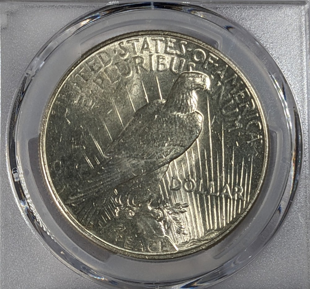 1934 P Peace Silver Dollar PCGS UNC
