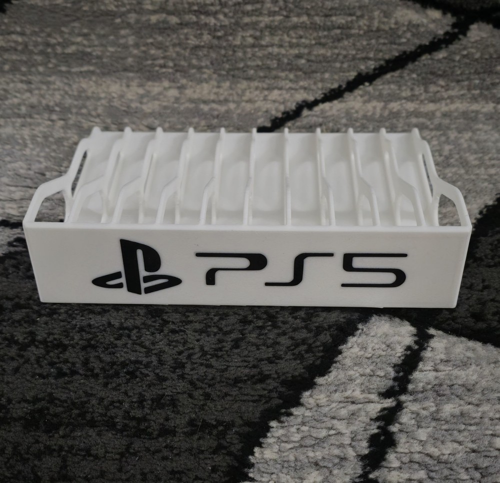 Playstation 5 Game Stand 3D Printed