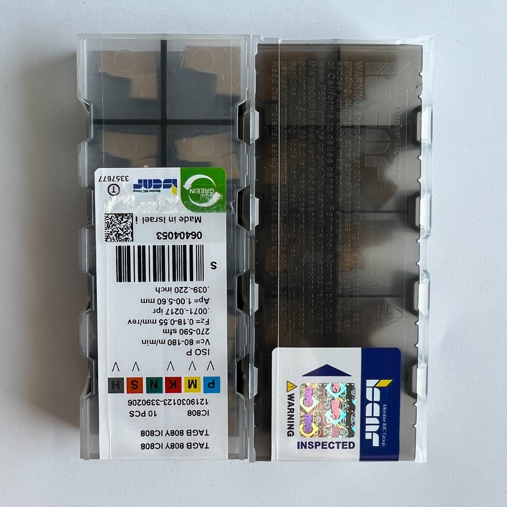 TAGB808Y IC808/ISCAR 10 PCS