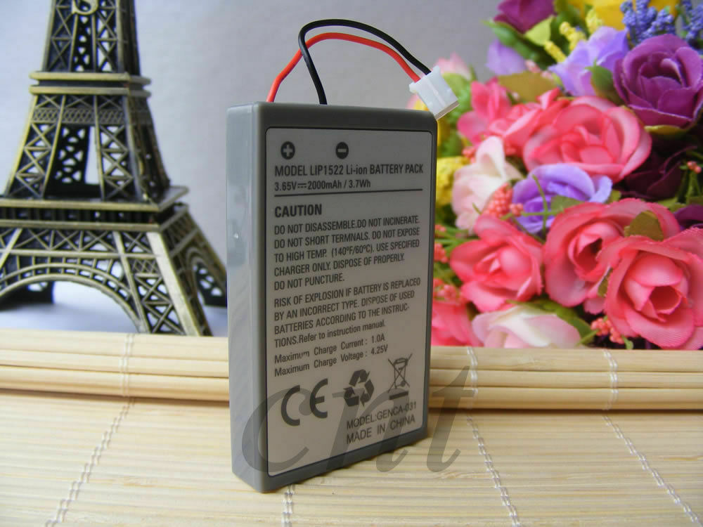 New 2000mAh Replacement Battery for PlayStation 4 PS4 Controller (1st Gen)