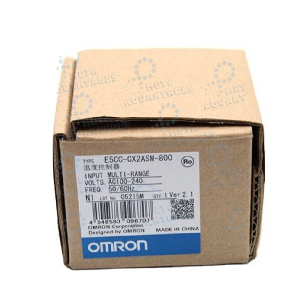New Omron E5CC-CX2ASM-800 Temperature Controller
