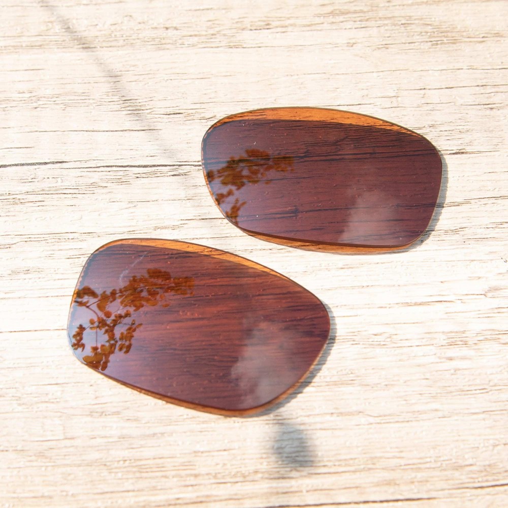 Walleva Brown Polarized Replacement Lenses For Maui Jim Bamboo Forest