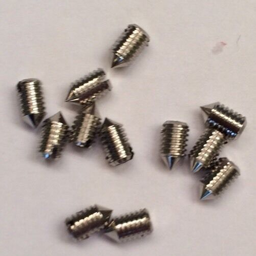 Belt Tip Replacement Screws 6 pack
