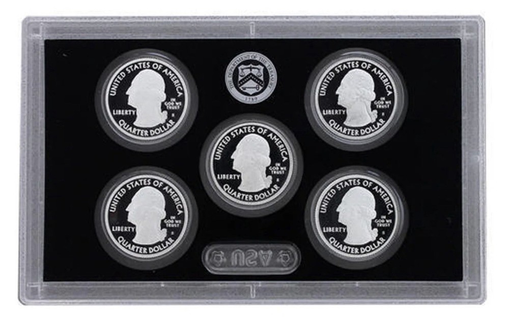 2012 S SILVER Proof Set Original Box & COA 14 Coins 90% Silver‼️FROM US MINT‼️