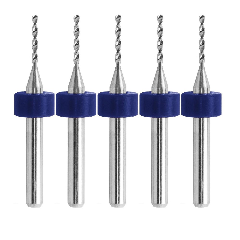 1.10mm 0.043" #57 Solid Carbide Drill Bit – 5 Pack – CNC – Factory Resharpened