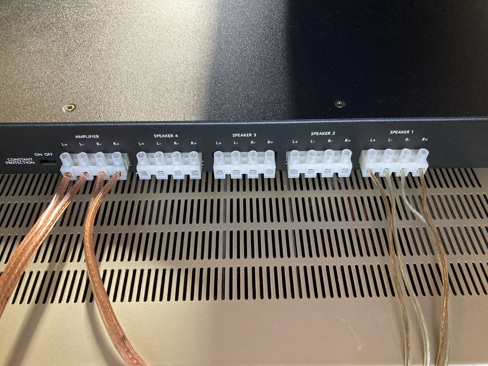 Niles Audio SVL-4 Speaker Channel Selection/volume Control System Tested Works