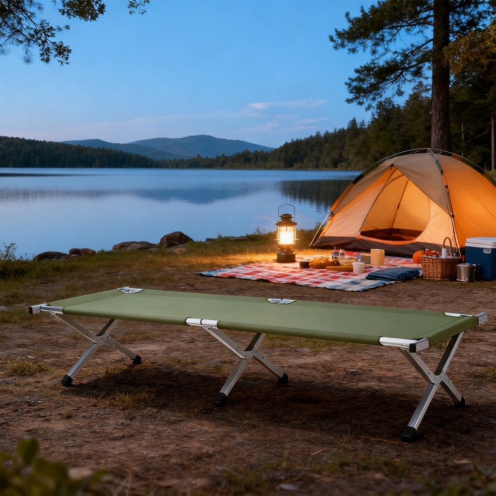 [Old Code: 27860141]RHB-03A Portable Folding Camping Cot with Carrying Bag