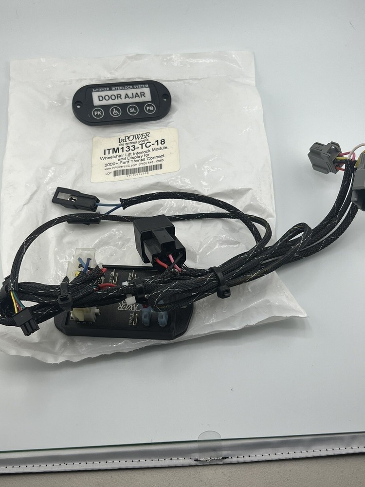 InPower Wheelchair Lift Interlock Module and Display 2009+ Ford Transit Connect