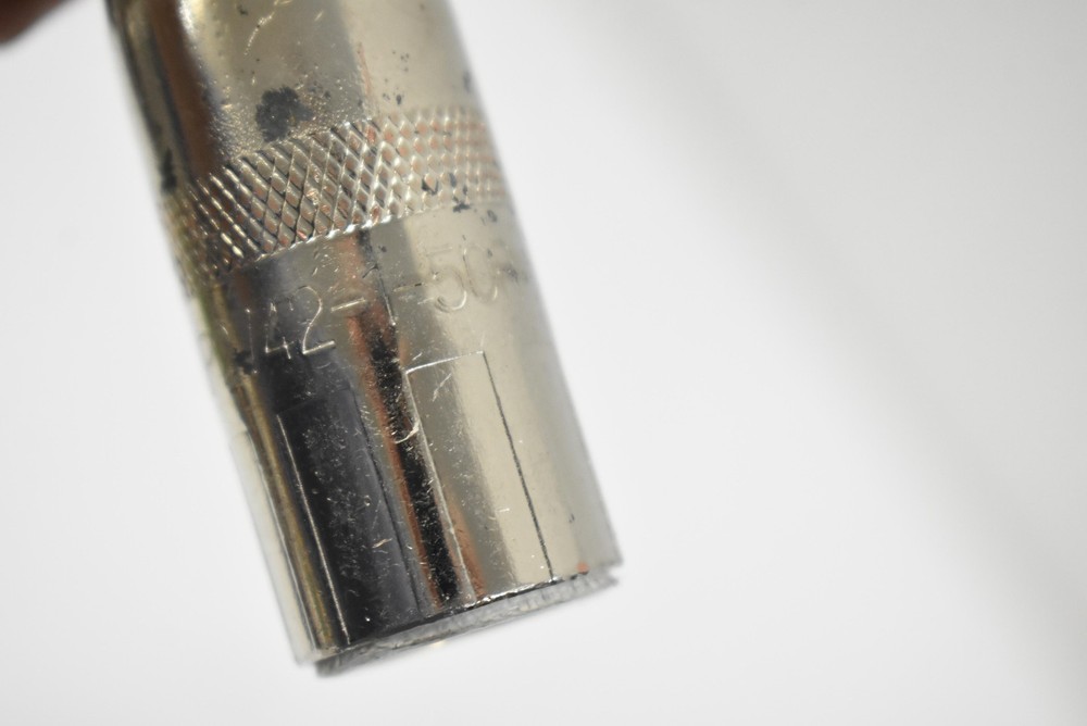 Welding MIG Gun Nozzle Silver KP2742-50R Replacement Tip Part Single Unit