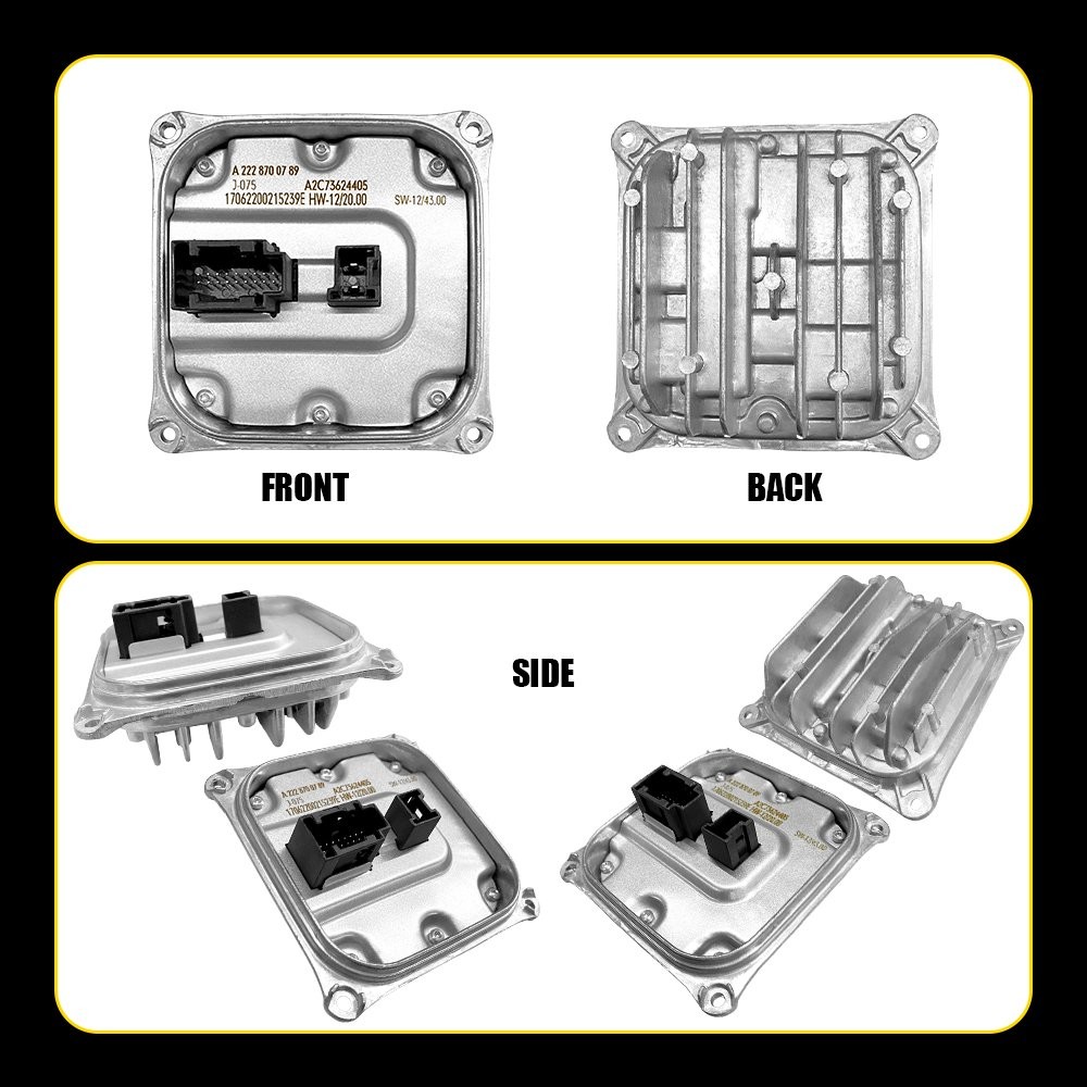 FOR MERCEDES GLE HEADLIGHT LED MODULE BALLAST RANGE CONTROL UNIT A2228700789