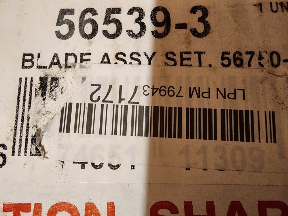 Nemco 56539-3 Blade Assembly, 3/8"