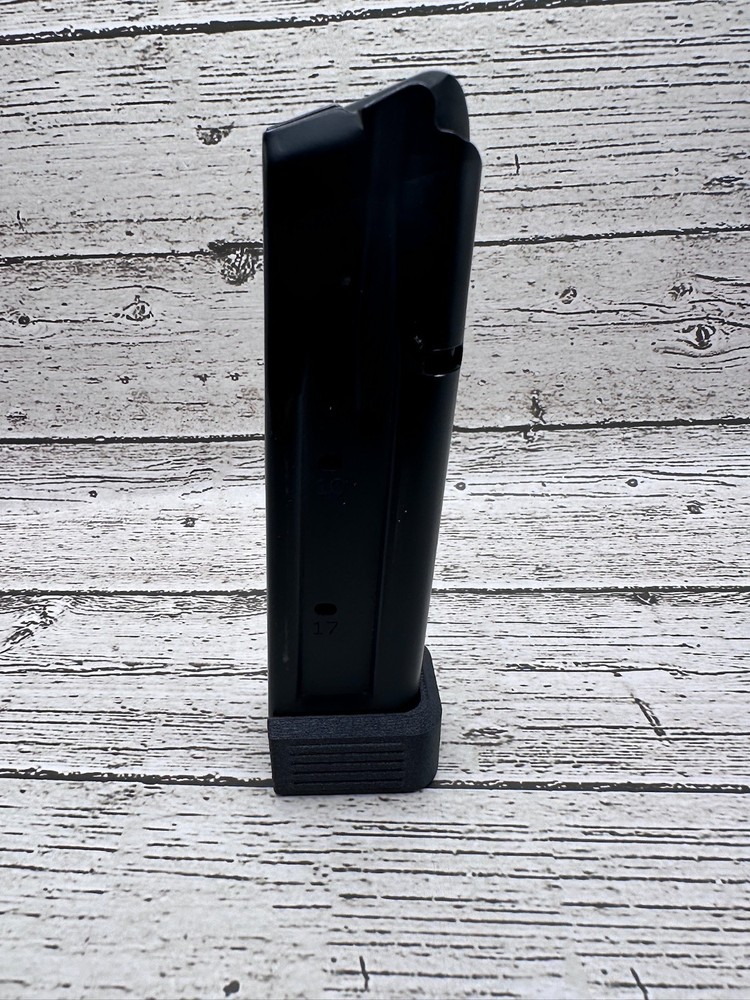 2011 Double‑Stack Mag Base Pads (2‑Pack) – PPS Carbon Fiber Polymer Grip
