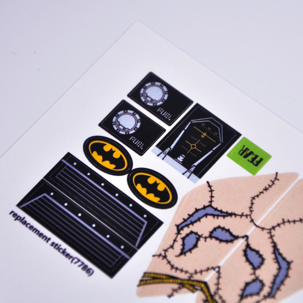 Replacement sticker Compatible with Set 7786, sticker*2 only.