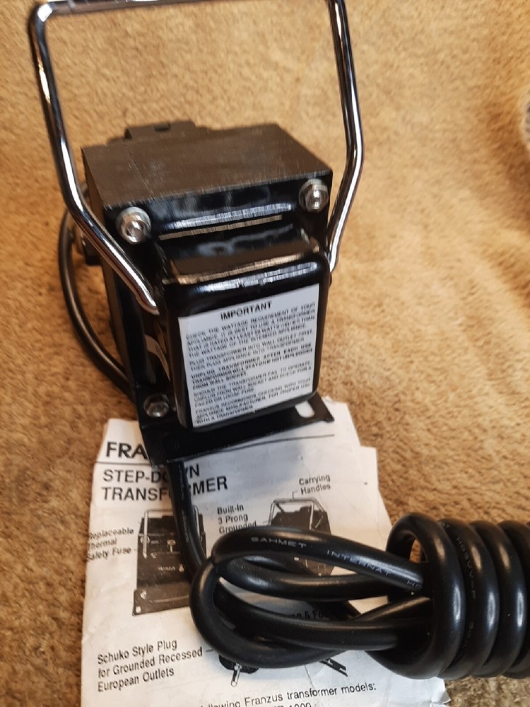 Franzus TR-100 100W Step-Down Transformer