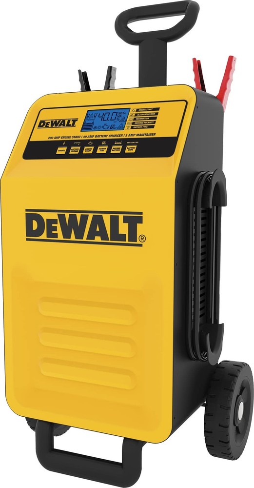 40 Amp Professional Rolling Battery Charger DEWALT DXAEC200 Maintainer Engine