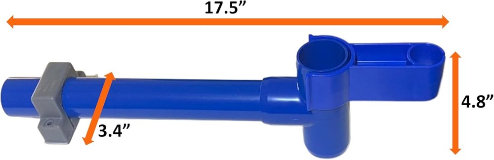 Above Ground Pool Leaf Skimmer Kit (Net NOT Included)