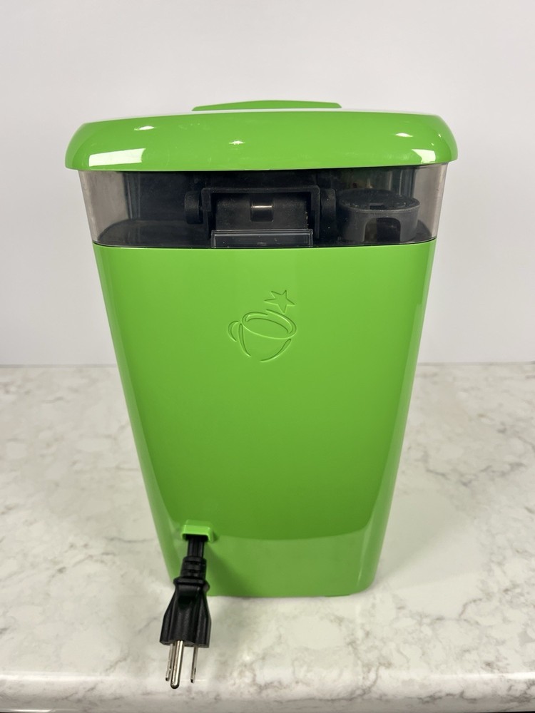 Keurig K10 Mini Plus Single Serving Coffee Maker Lime Green. Working **