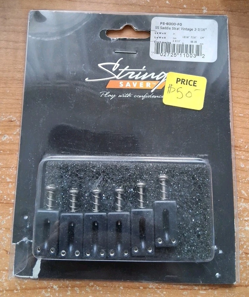 Graph Tech String Saver Ps-8000-f0 Strat Saddles