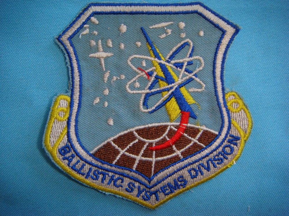 PATCH US AIR FORCE BALLISTIC SYSTEMS DILVISION