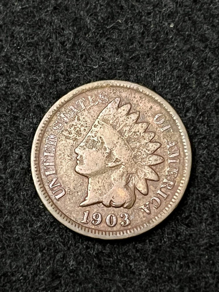 1903 Indian Head Cent Penny