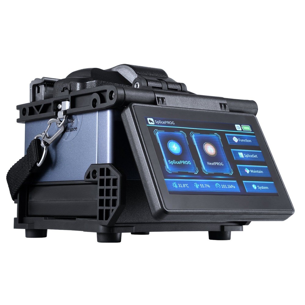 6 Motor Core Alignment Fiber Optic Splicer 6s Splicing 13s Heating