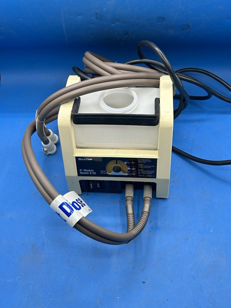 BAXTER K MODULE MODEL K-20 HYPERTHERMIA WARMING UNIT MISSING CAP