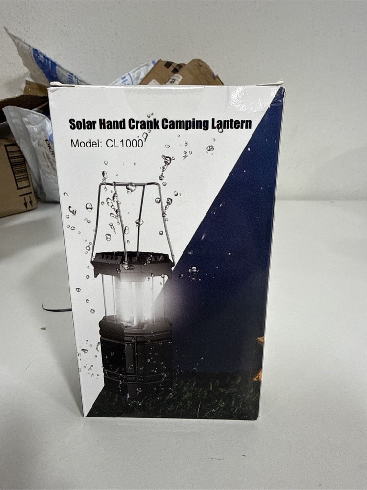 Solar Hand Crank Camping Lantern