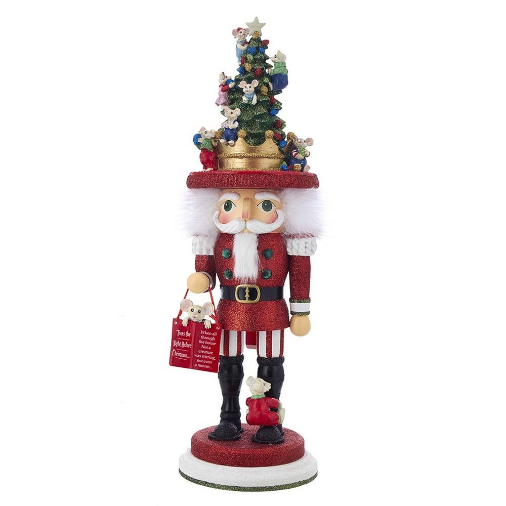 Kurt S. Adler 18" Hollywood Night Before Christmas Mice Nutcracker