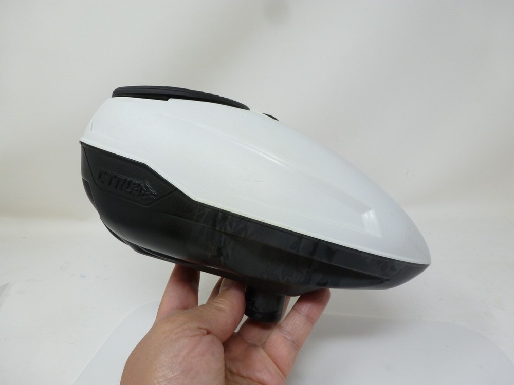 BUNKERKING CTRL TOP SHELL KIT WHITE PAINTBALL LOADER HOPPER FIT CTRL 1 & CTRL 2