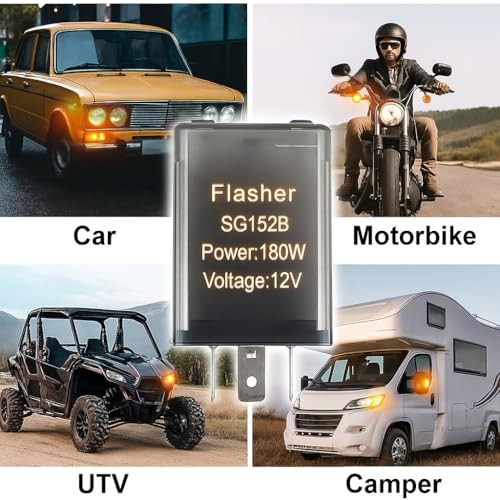3-Pin LED Turn Signal Flasher Relay