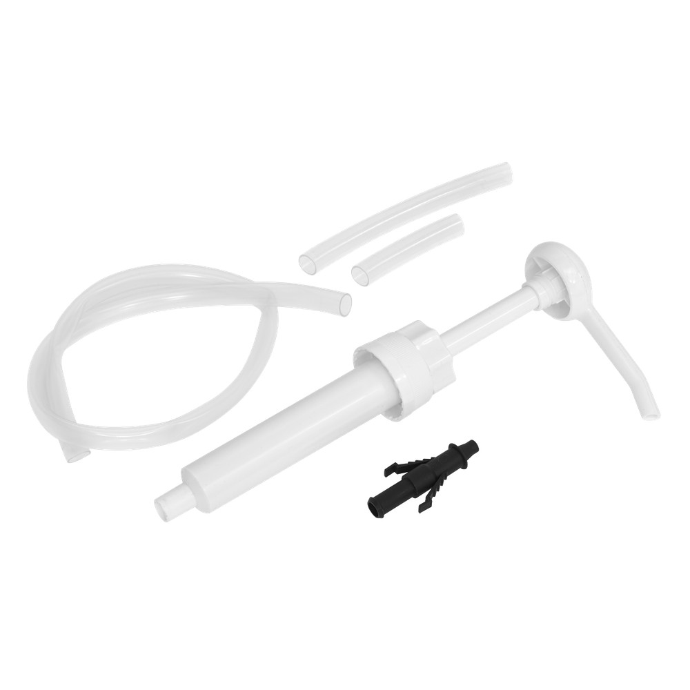Sealey 5 Litres Container Hand Pump Mess & Waste Liquid Eliminated White TP5000