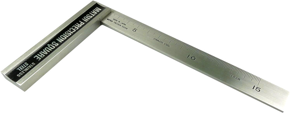 MATSUI SQUARE WITH SCALE 15cm (150mm) SM-15
