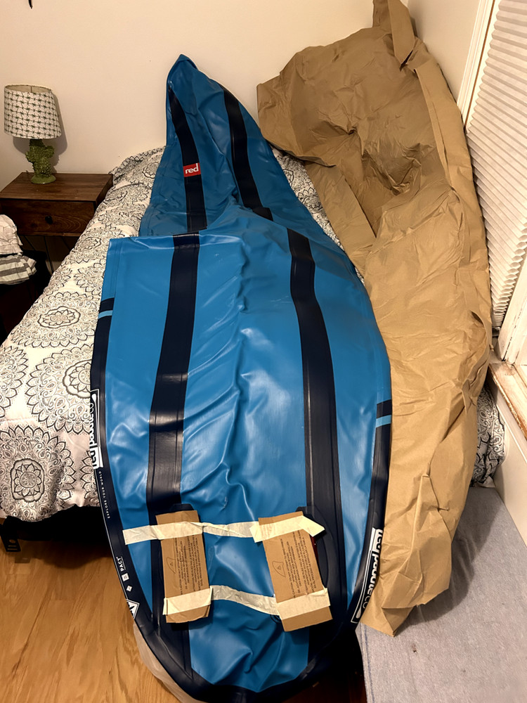 Red Paddle Co Compact Package - 9'6" x 32” Paddle Board Inflatable Blue