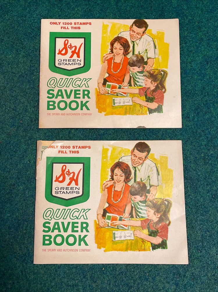 1965 S & H Green Stamps Quick Saver Book
