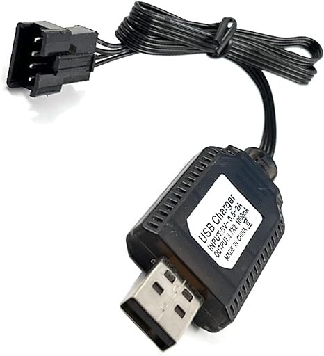 USB CARGER  for WPL RC CAR  D Series & E1.