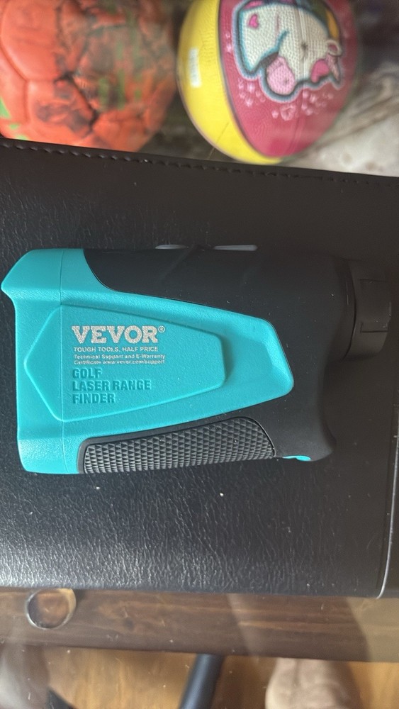 VEVOR Golf Laser Rangefinder Blue Black Plastic CR2 Battery Laser Sensor