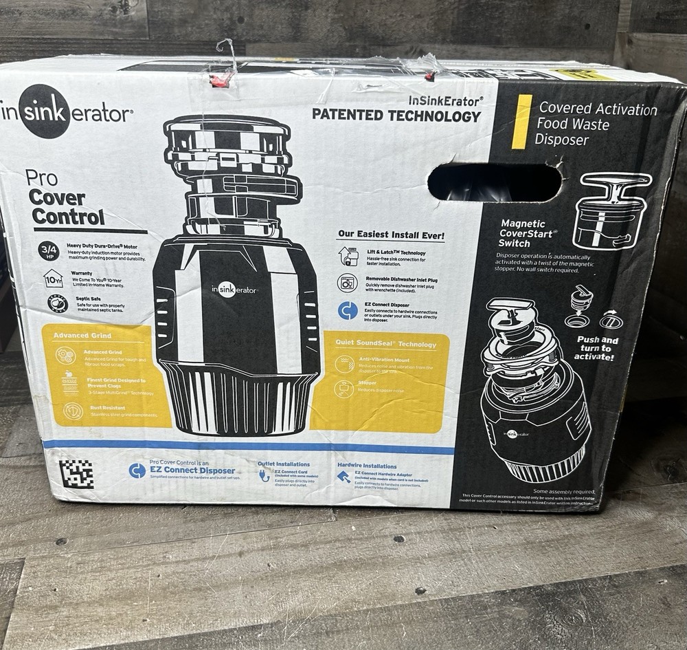 InSinkErator 79854K-ISE Pro Cover Control Garbage Disposal