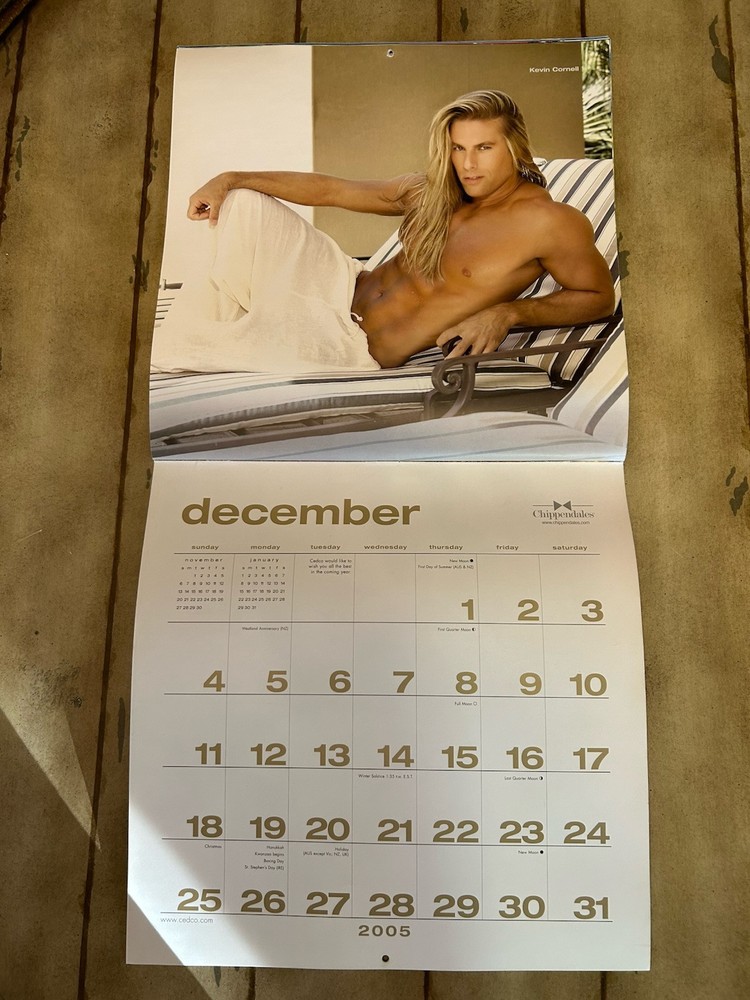 Chippendales 2005 Calandar Great Shape