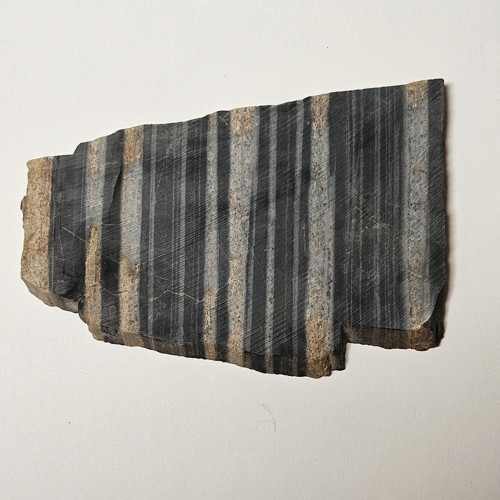 Unknown Lapidary Slab Banded Quartz
