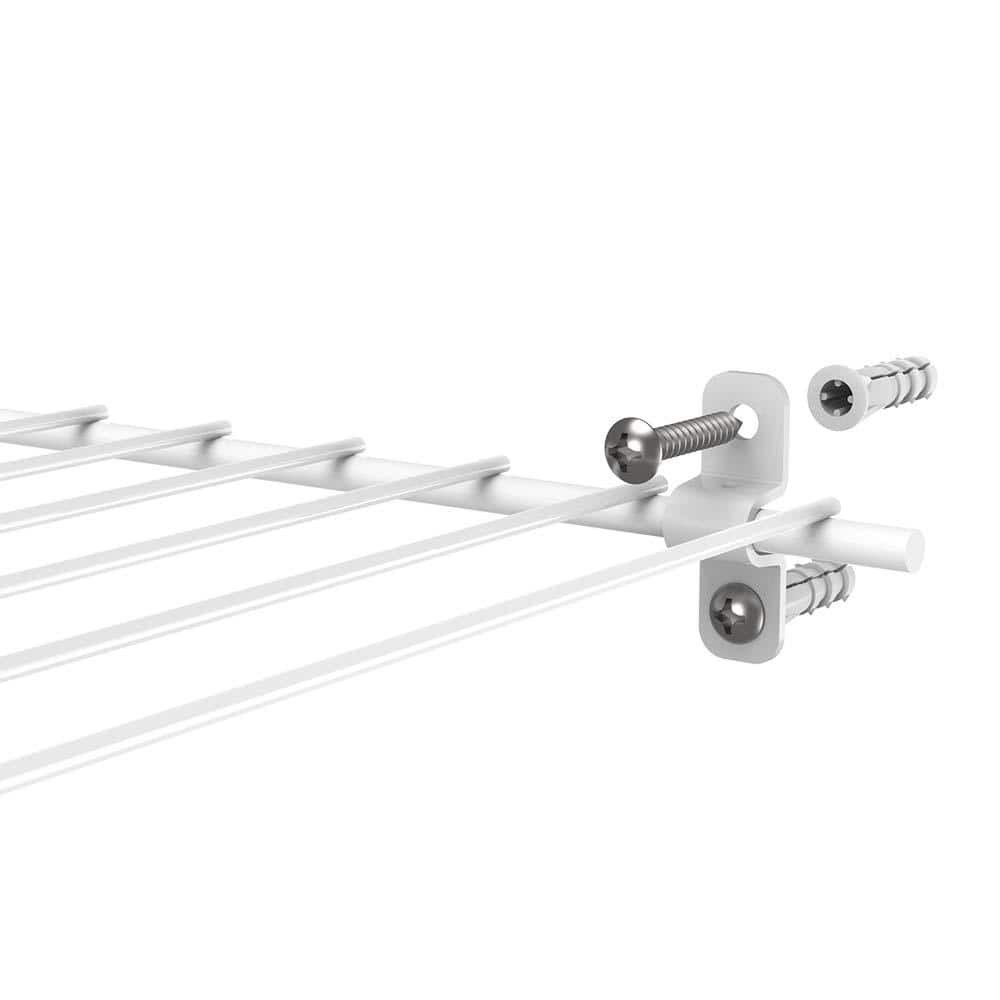 Metal Shelf Clips for Wire Shelving (48-pack)