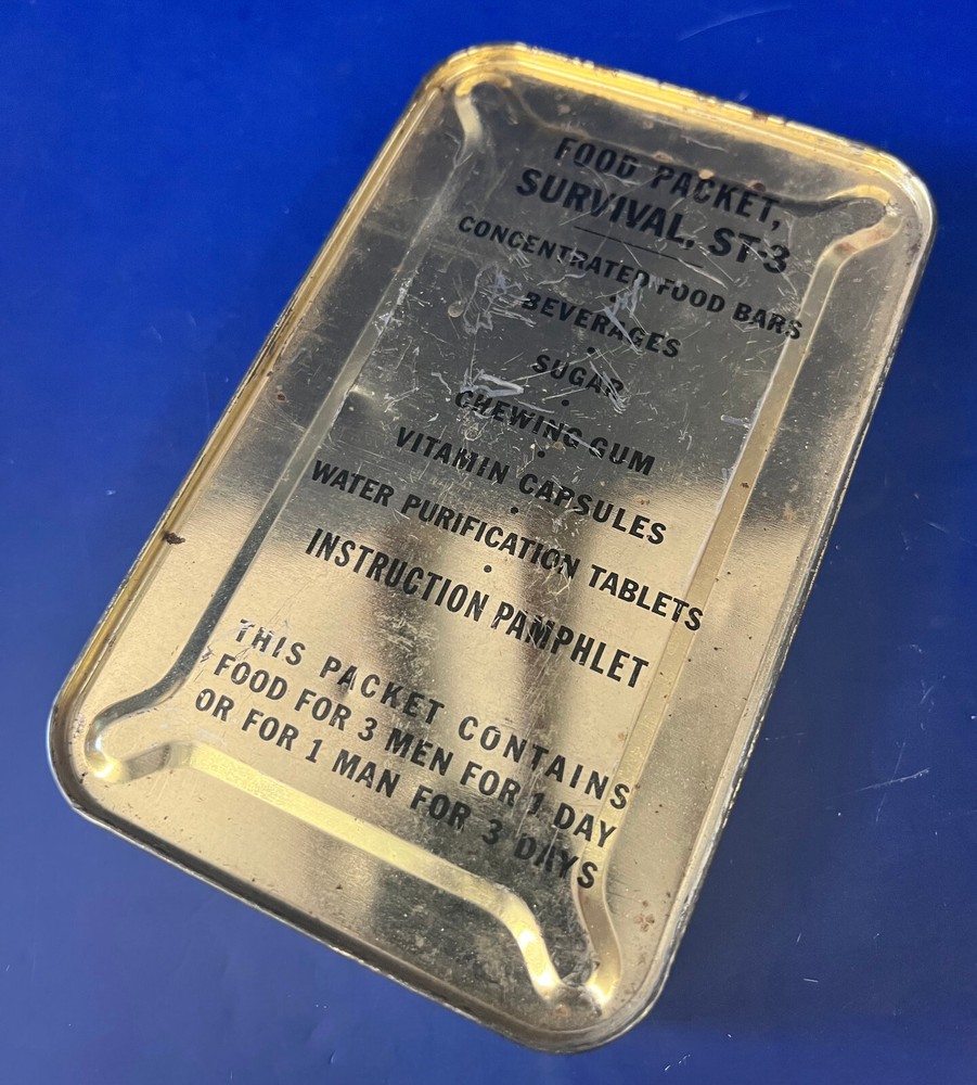 USAF ST-3 TROPICAL BAIL OUT SURVIVAL RATION-UNOPENED