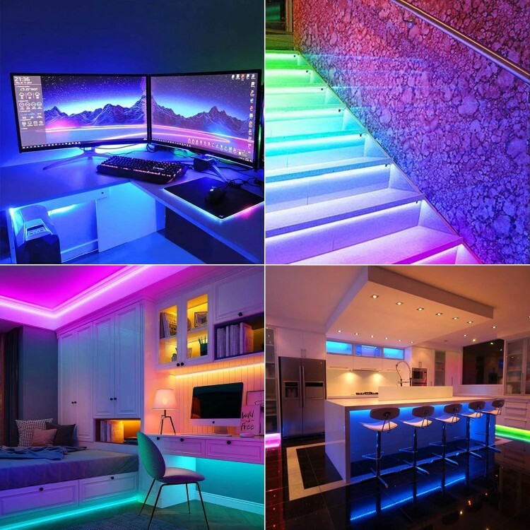 RGB LED Strip Light USB Bluetooth 5V 10m/32foot