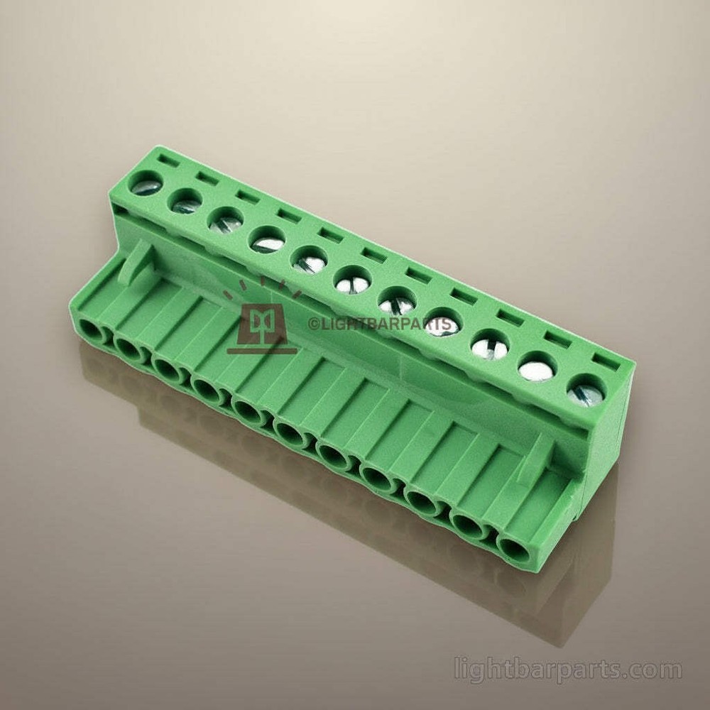 Replacement 11 Pin Plug Connector - Federal Signal Code3 Carson Whelen MasterCom