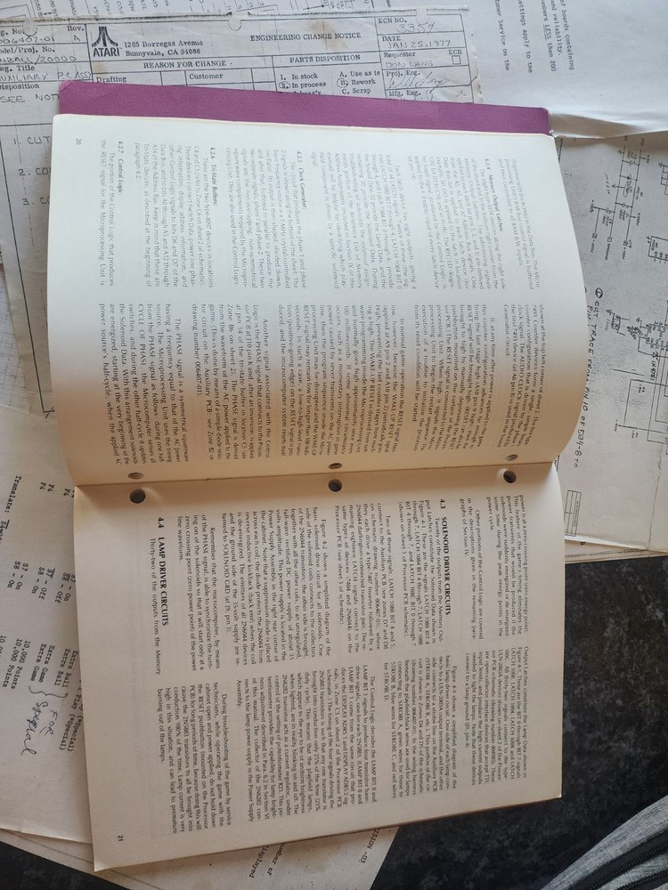 Atari Atarians Pinball Manual