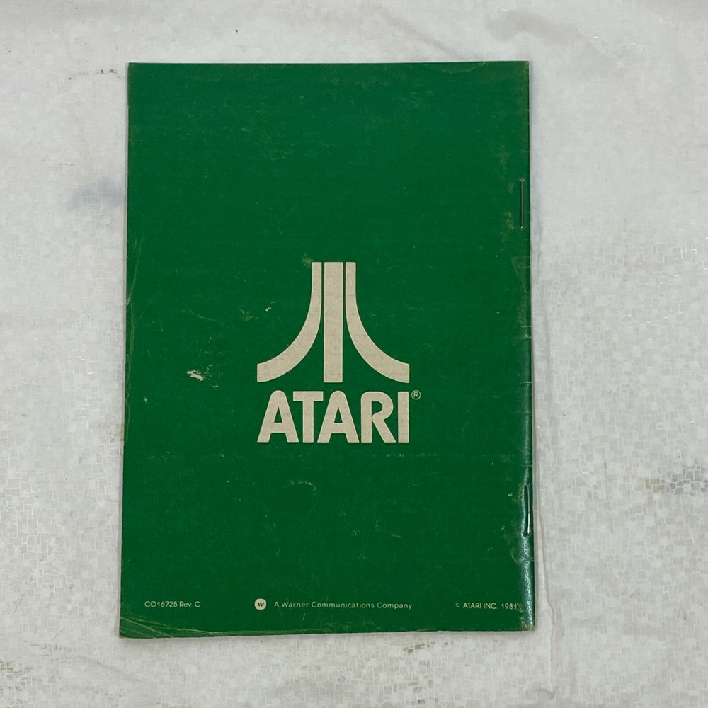 1981 The ATARI Computer System Catalog 43 Program Cartridges with Green Cover