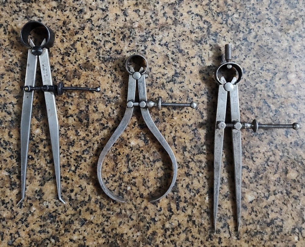 🗽CALIPERS AND DIVIDER 3PCS