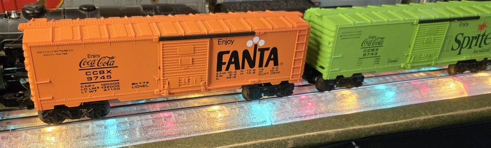 Lionel Coca-Cola Train Set