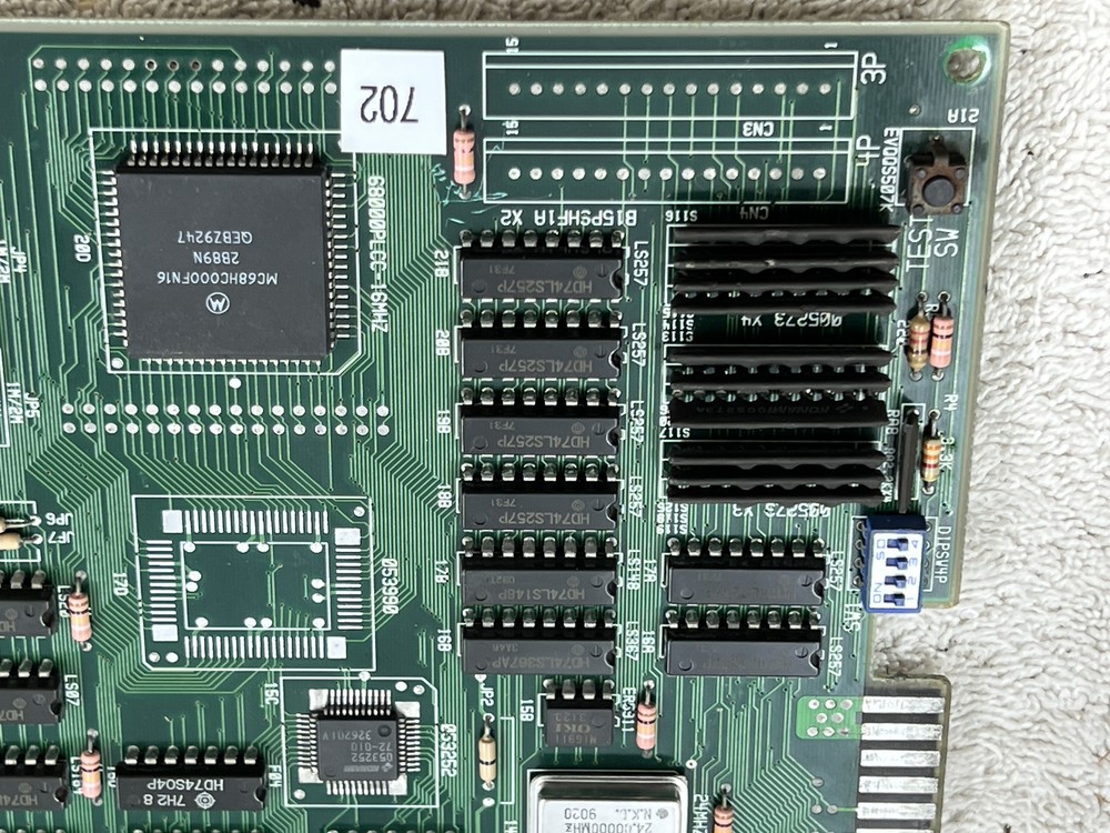 Mystic Warriors JAMMA ARCADE PCB KONAMI Conversion - no boot