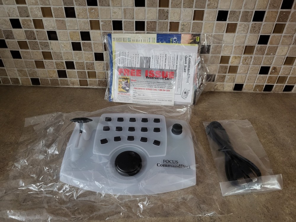 FOCUS COMMAND POST CP1 CP-1 MEDIA CONTROLLER W/ USB CONNECTOR CABLE HT-39