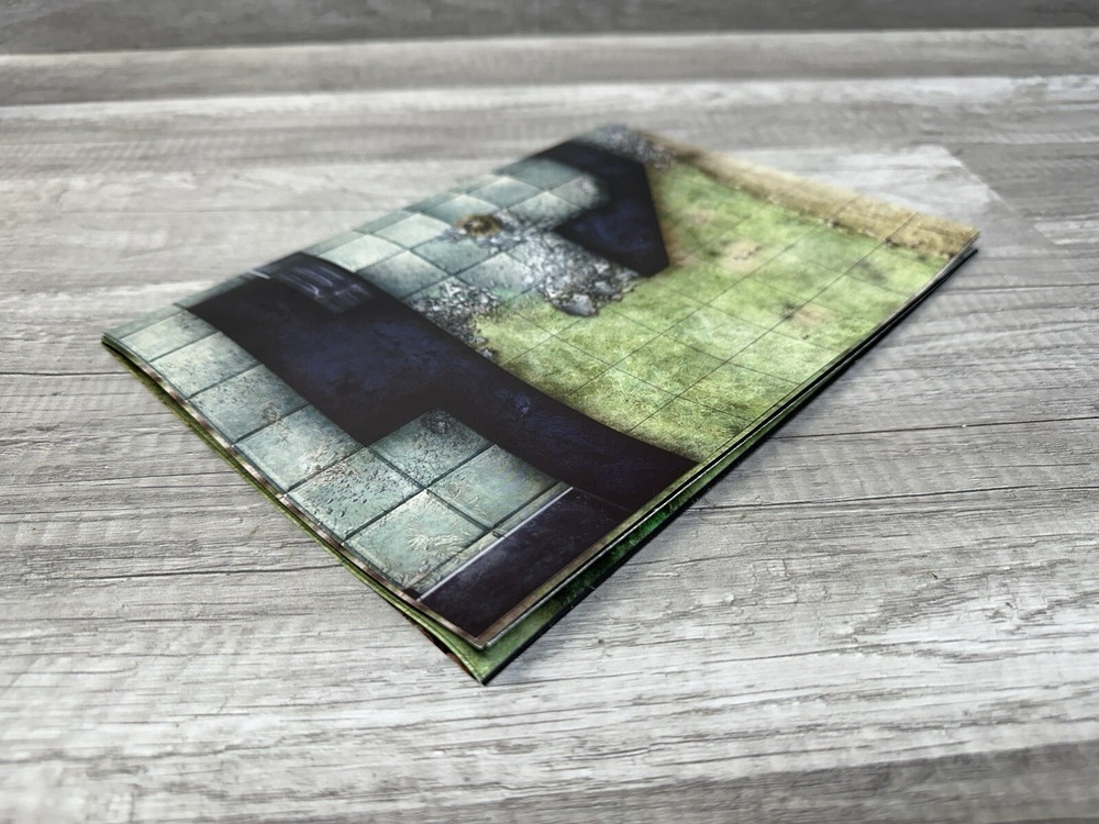 Dungeons And Dragons Miniatures Battle Grid Map Sided 2010